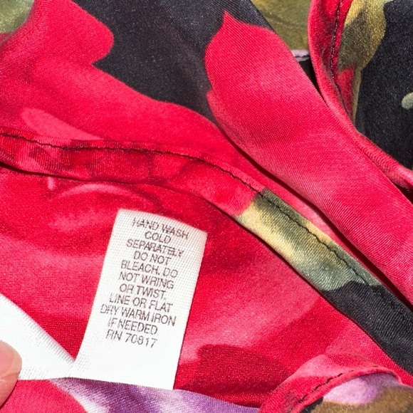 Victorias Secret Medium Large silk robe gold label vintage Matching slip small - Picture 5 of 12